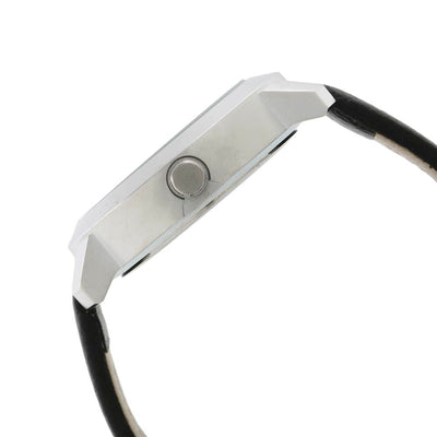 Fastrack Quartz Analog Black Dial Leather Strap Watch for Guys