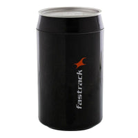 Fastrack Quartz Analog Black Dial Leather Strap Watch for Guys