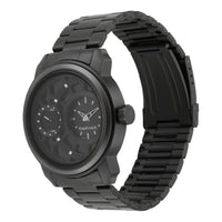 Fastrack Quartz Analog Black Dial Stainless Steel Strap Watch for Guys