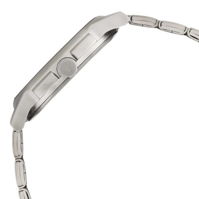 Fastrack Grey Dial Stainless Steel Strap Analog with Day-Date Watch for Men