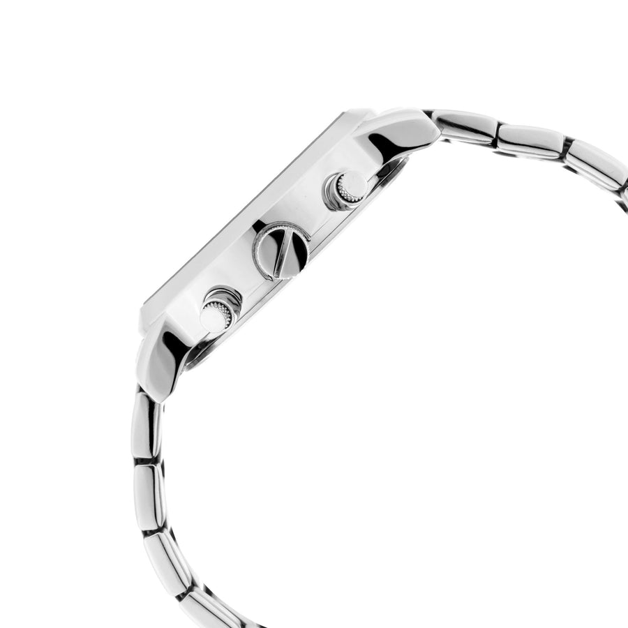 Fastrack Fastfit Quartz Multifunction White Dial Stainless Steel Strap Watch for Guys