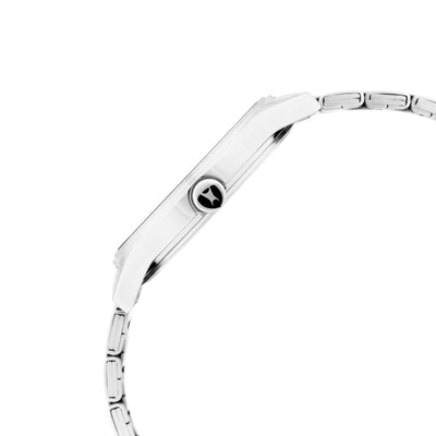 Fastrack Bare Basics Quartz Analog Blue Dial Stainless Steel Strap Watch for Guys