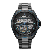 Fastrack Black Dial Stainless Steel Strap Automatic Watch for Men