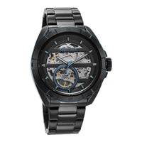 Fastrack Black Dial Stainless Steel Strap Automatic Watch for Men
