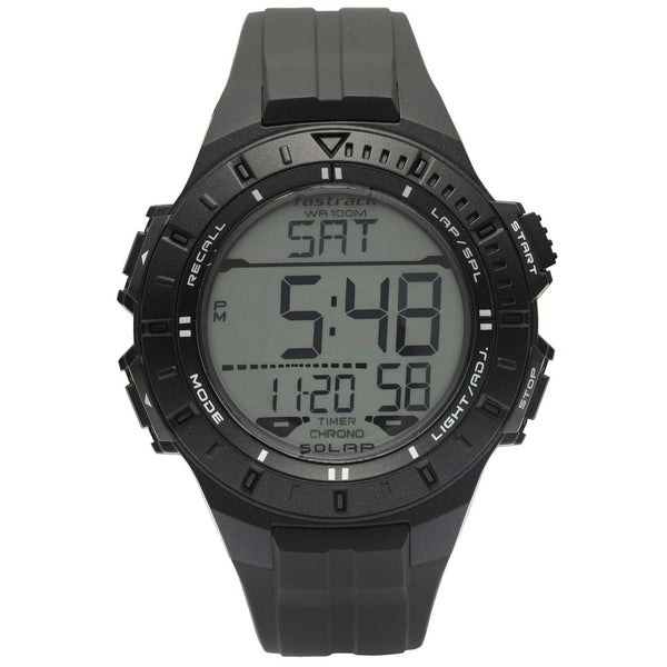 Fastrack Streetwear Digital Dial PU Strap Watch for Guys