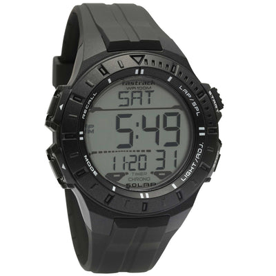 Fastrack Streetwear Digital Dial PU Strap Watch for Guys