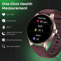 Fastrack Revoltt XR1 3.50 cm, BT Calling, Fast Charge, 100+ Sports Mode, IP68, Calculator, Fashion Smartwatch