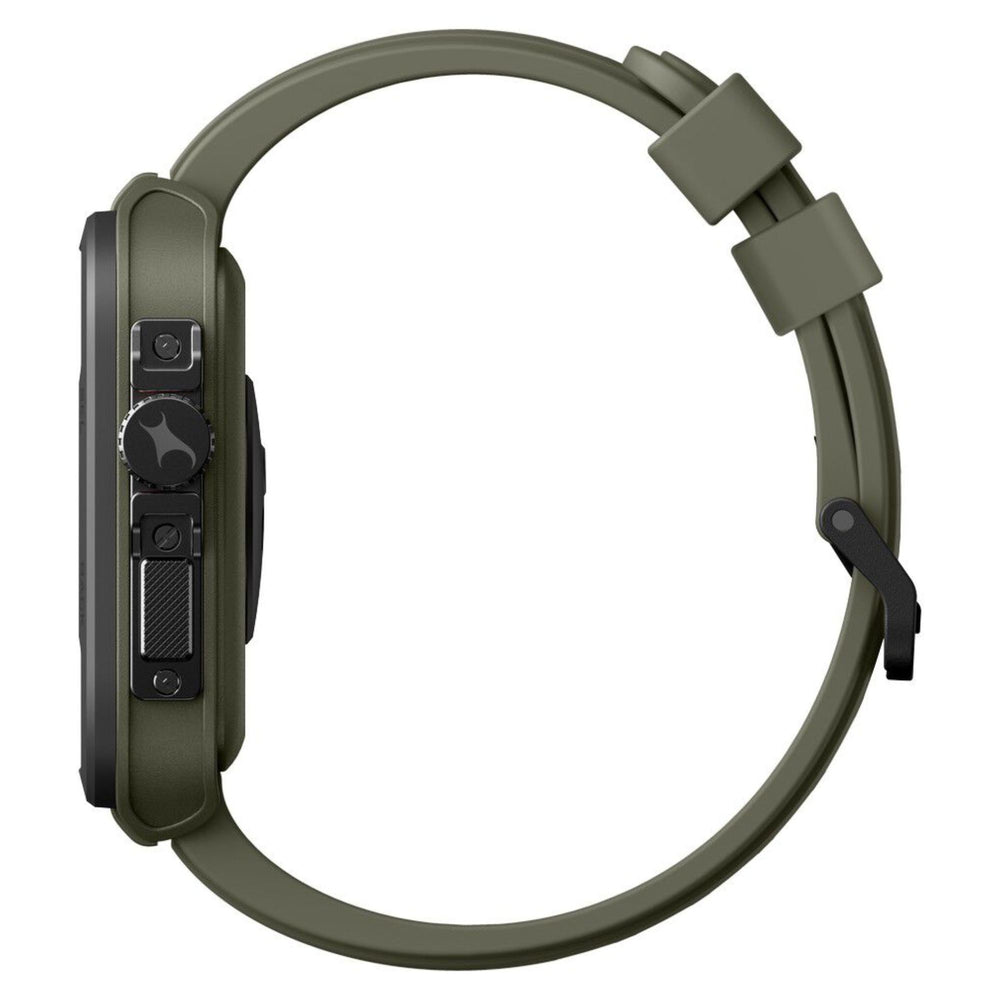 Fastrack Active Rugged Smartwatch with 1.83" UltraVU HD Display|SingleSync BT Calling|Functional Crown|100+ Sports Modes|AI Coach|Auto Multisport Recognition|AI Voice Assistant|24x7 Health Suite|IP68