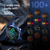 Fastrack Jupiter Flex Smart Watch, 1.38" UltraVu Display, Bluetooth Calling, Health Suite with SpO2, Heart Rate, Sleep Tracking, 100+ Watch Faces