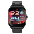 Fastrack Black 1.97-inch Amoled screen, Bluetooth Calling, Live App synchronization Stainless Steel Smart Watch for Unisex