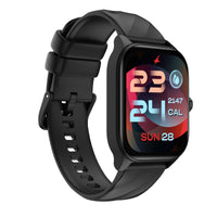 Fastrack Black 1.97-inch Amoled screen, Bluetooth Calling, Live App synchronization Stainless Steel Smart Watch for Unisex