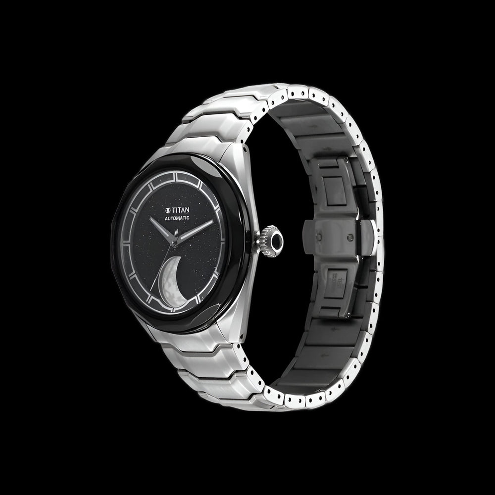 Titan Stellar Luna Aventurine Automatic Watch