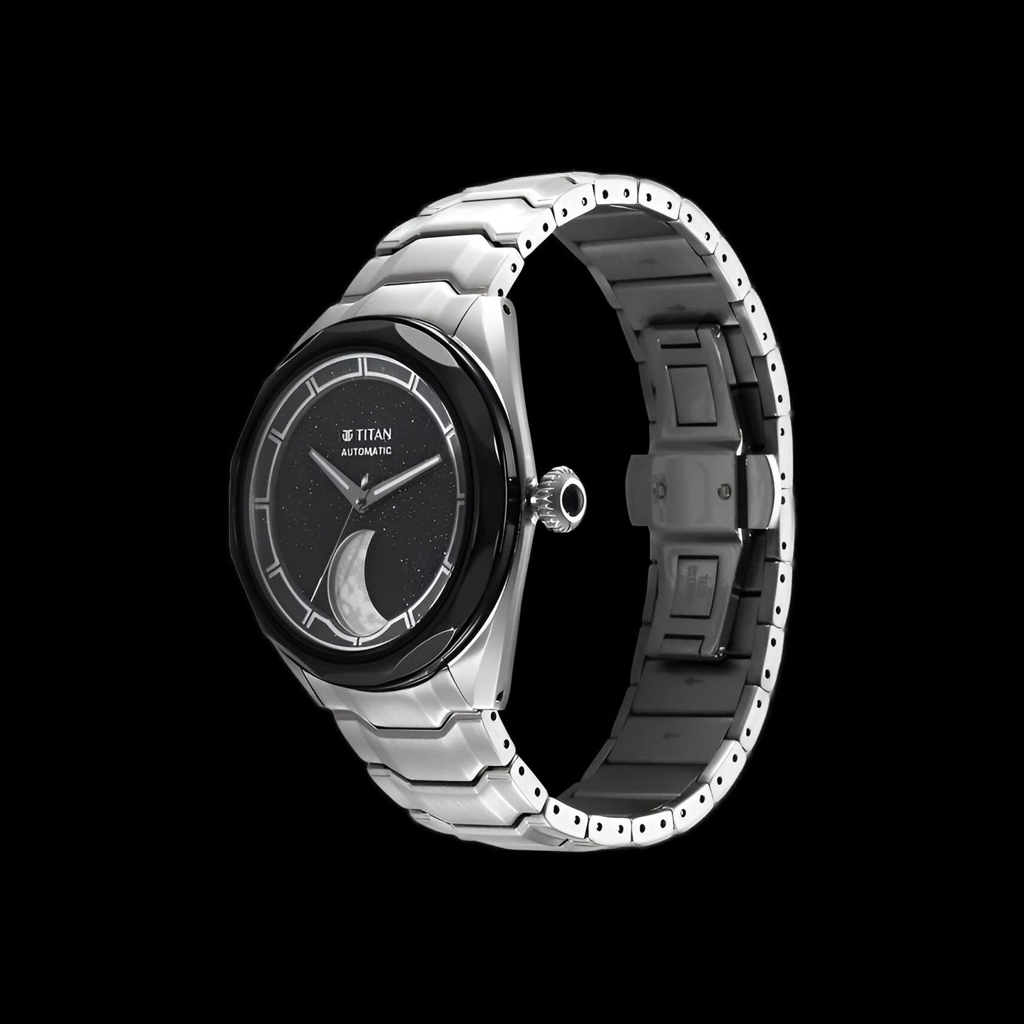 Titan Stellar Luna Aventurine Automatic Watch