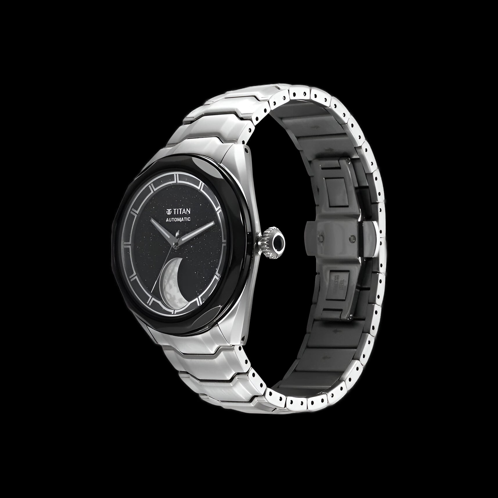 Titan Stellar Luna Aventurine Automatic Watch