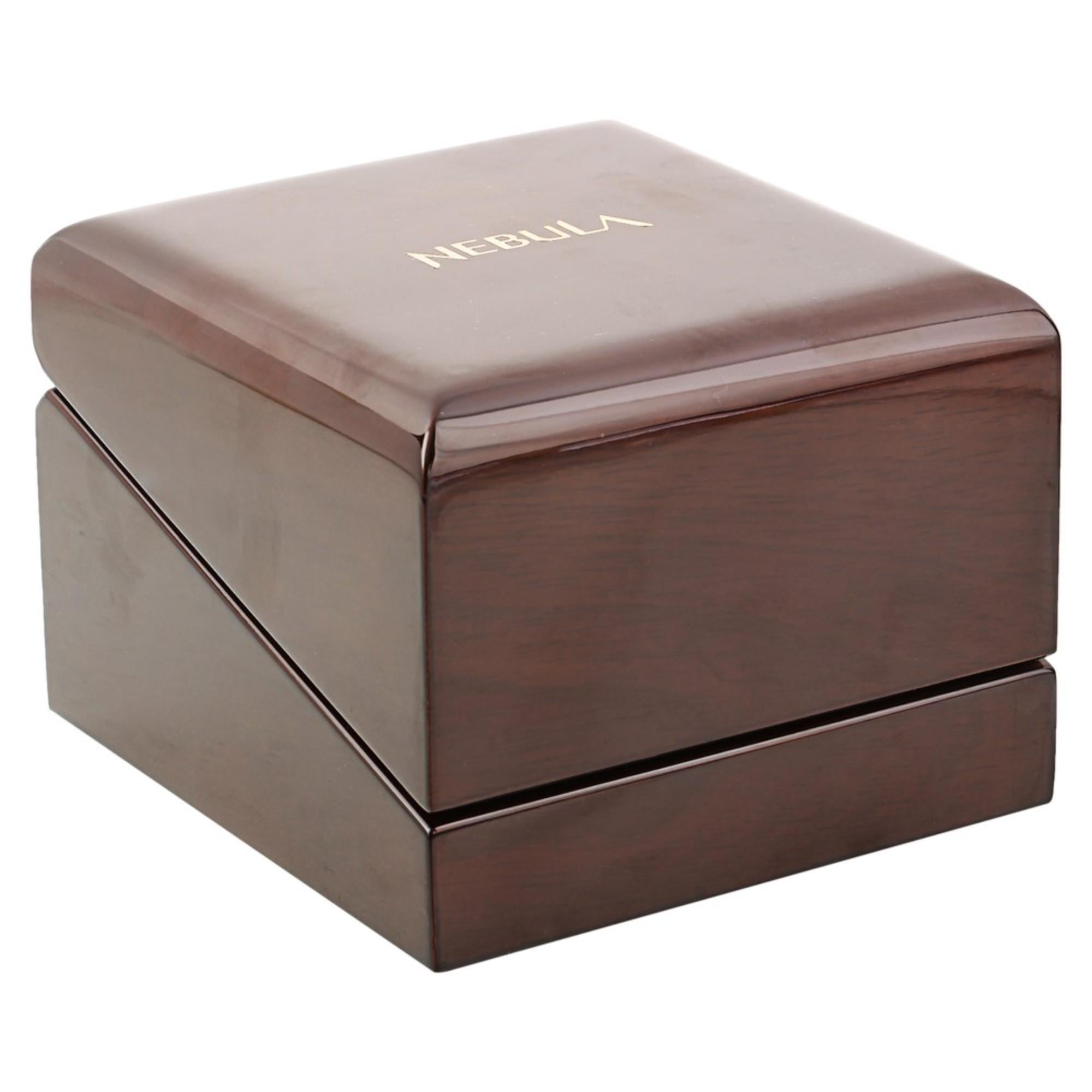 Titan Nebula Deccan Treasures 18k Gold Analog Leather Strap Watch for Men