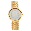 Titan Vintage 18k Gold Analog with Rice Grain Bracelet Watch for Men