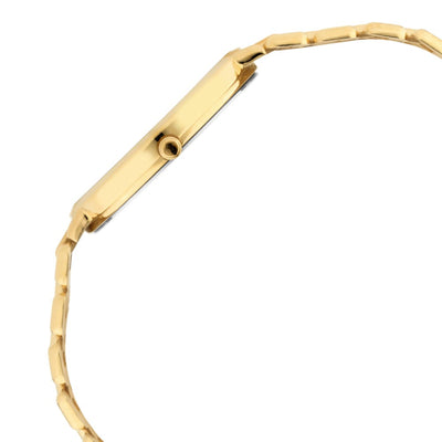 Titan Vintage 18k Gold Analog with Rice Grain Bracelet Watch for Men