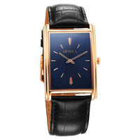 Titan Nebula Art Deco 18k Pink Gold Analog Watch for Men