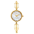 Titan Nebula 18k Gold Analog with Diamond Studded Indices Watch for Women