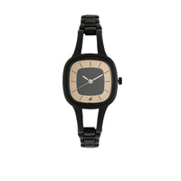 Fastrack Quartz Analog Grey Dial Metal Strap Watch for Girls