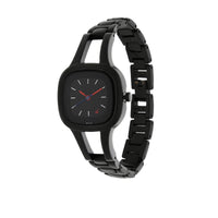 Fastrack Quartz Analog Black Dial Metal Strap Watch for Girls
