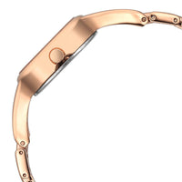 Fastrack Pulse Quartz Analog Mother Of Pearl Dial Metal Strap Watch for Girls