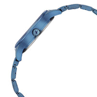 Fastrack Blue Dial Stainless Steel Strap Analog Watch for Women