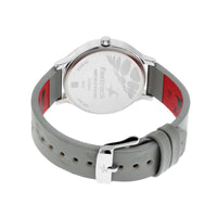 Fastrack I Love Me Quartz Analog Silver Dial Leather Strap Watch for Girls