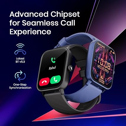 Fastrack Limitless Glide X 1.83" Smart Watch with Ultra UV HD Display, SpO2, Heart Rate & Sleep Tracking, Bluetooth Calling, 100+ Sports Modes, 5-Day Battery, Smartwatch for Unisex