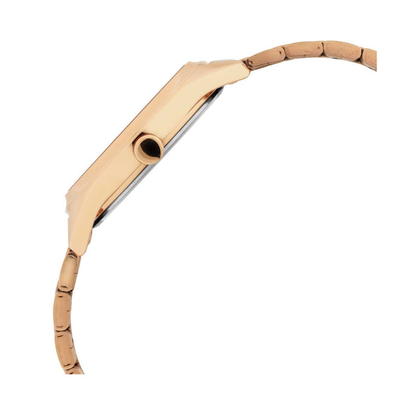 Fastrack Quartz Analog Rose Gold Dial Stainless Steel Strap Watch for Girls