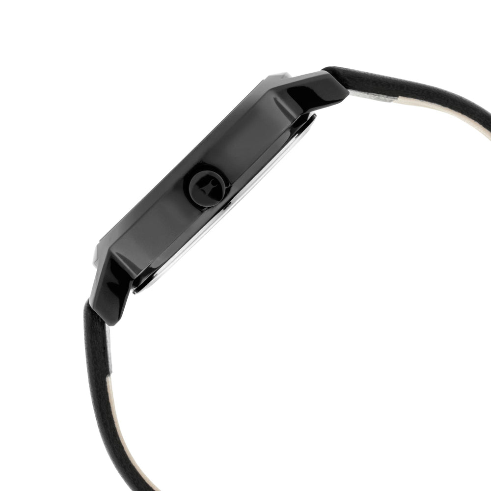 Fastrack Animal Print Quartz Analog with Date Bicolour Dial Leather Strap Watch for Girls