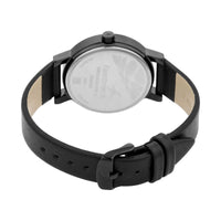 Fastrack Animal Print Quartz Analog with Date Bicolour Dial Leather Strap Watch for Girls