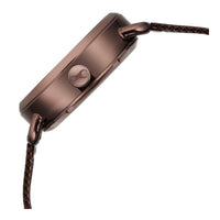 Fastrack Automatics Brown Dial Stainless Steel Strap Watch for Girls