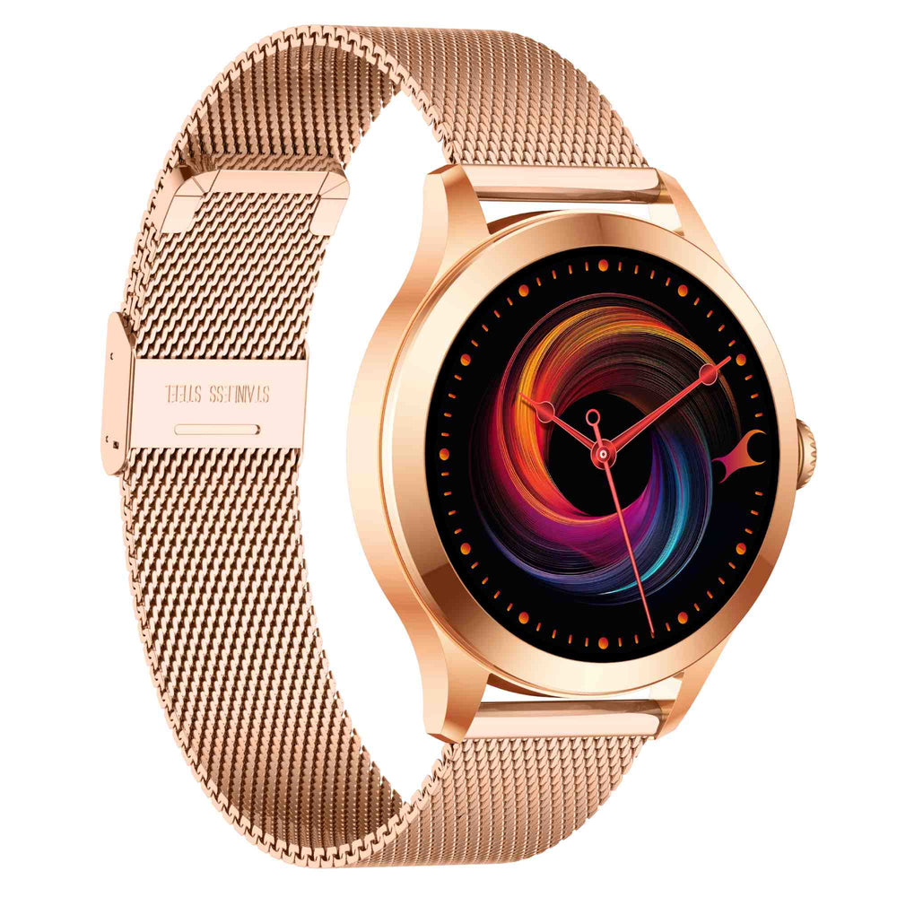 Fastrack Noir Rose Gold Strap Smartwatch