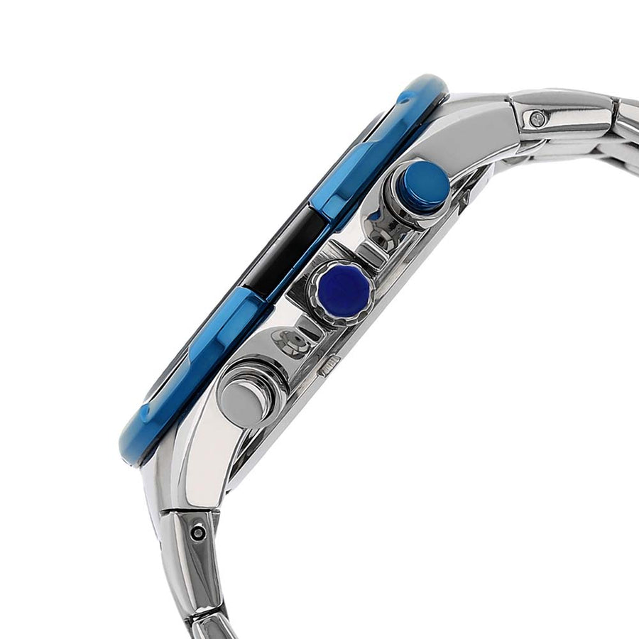 Titan Octane Multicolored Dial Silver Stainless Steel Strap Multifunction Watch for Men