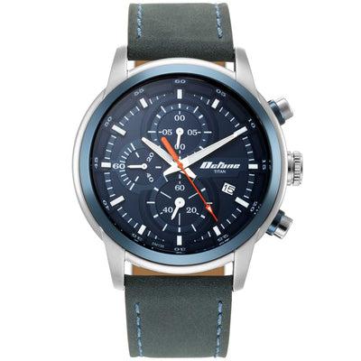 Titan Octane Blue Dial Chronograph Watch for Men