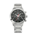 Titan Octane Chrono Black Dial Stainless Steel Strap watch for Men