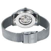 Titan Silver Dial Grey Stainless Steel Strap Automatic Watch for Men