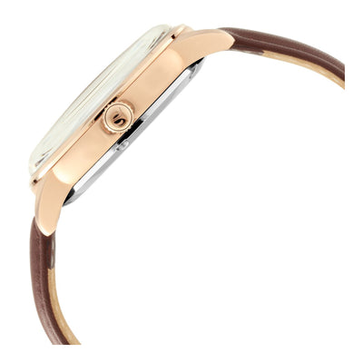 Titan Blue Dial Brown Leather Strap Automatic Watch for Men