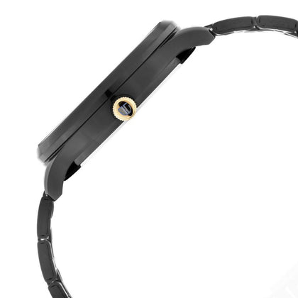 Titan Regalia Opulent Black Dial Multifunction Stainless Steel Strap watch for Men