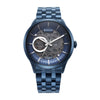Metal Mechanicals Blue Dial Stainless Steel Strap Watch for Men 90140QM03