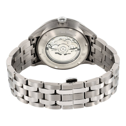 Titan Metal Mechanicals Anthracite Dial Analog Titanium Strap watch for Men