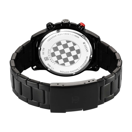 Titan Men Stainless Steel Round Shape Watches(90152KM01)