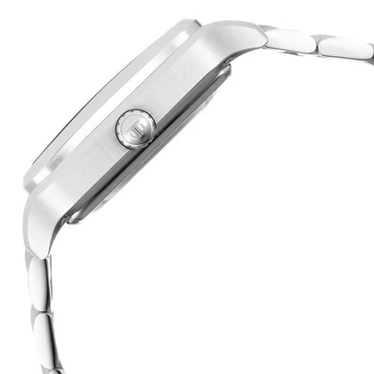 Titan Shaped Automatics Anthracite Dial Silver Stainless Steel Strap watch for Men