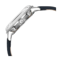 Titan Light Leathers Quartz Multifunction Black Dial Stainless Steel Strap Watch for Men