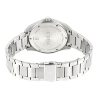 Titan Blue Dial Silver Titanium Strap Analog Watch for Men