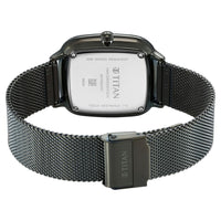 Titan Avant Garde Quartz Multifunction Brown Dial With Green Color Stainless Steel Strap Watch For Men