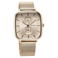 Titan Avant Garde Silver Dial Multi Stainless Steel Strap watch for Men