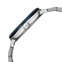 Titan Blue Dial Two Toned Metal Strap Analog with Date Watch for Men