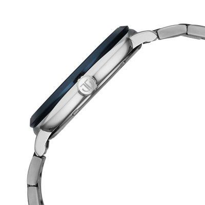 Titan Blue Dial Two Toned Metal Strap Analog with Date Watch for Men